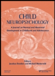 Cover image for Child Neuropsychology, Volume 17, Issue 2, 2011