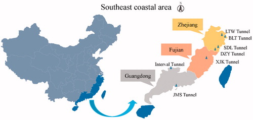 Figure 2. Location of the accident. Sources: http://map.baidu.com/ and re-drawn by authors.