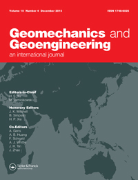 Cover image for Geomechanics and Geoengineering, Volume 10, Issue 4, 2015