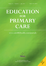 Cover image for Education for Primary Care, Volume 26, Issue 4, 2015