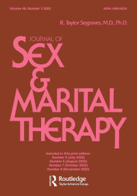 Cover image for Journal of Sex & Marital Therapy, Volume 48, Issue 7, 2022