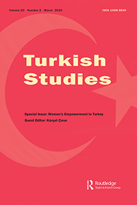 Cover image for Turkish Studies, Volume 20, Issue 2, 2019