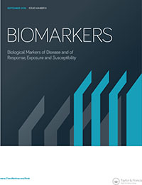 Cover image for Biomarkers, Volume 23, Issue 6, 2018