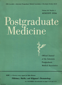 Cover image for Postgraduate Medicine, Volume 20, Issue 2, 1956