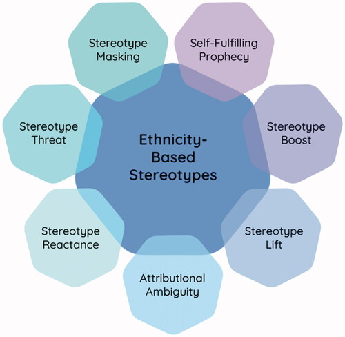 Figure 1. Phenomena that will be used as a framework through which to review the impacts of ethnicity-related stereotype in medical education.