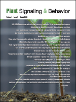 Cover image for Plant Signaling & Behavior, Volume 4, Issue 3, 2009