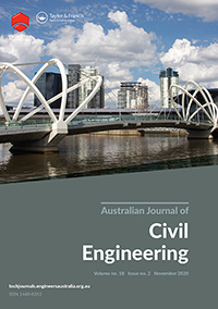 Cover image for Australian Journal of Civil Engineering, Volume 18, Issue 2, 2020