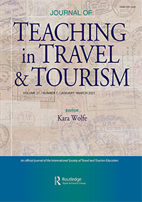 Cover image for Journal of Teaching in Travel & Tourism, Volume 21, Issue 1, 2021