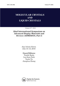 Cover image for Molecular Crystals and Liquid Crystals, Volume 677, Issue 1, 2018