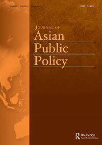 Cover image for Journal of Asian Public Policy, Volume 8, Issue 3, 2015