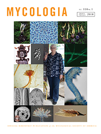 Cover image for Mycologia, Volume 110, Issue 1, 2018