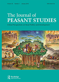 Cover image for The Journal of Peasant Studies, Volume 45, Issue 1, 2018