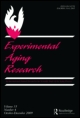 Cover image for Experimental Aging Research, Volume 1, Issue 2, 1975