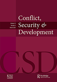 Cover image for Conflict, Security & Development, Volume 21, Issue 2, 2021