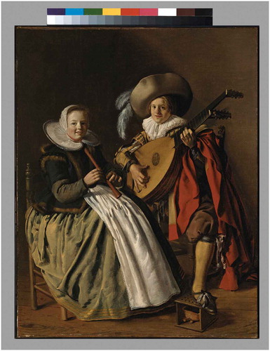 Figure 4. Jan Miense Molenaer, The Duet, c. 1630-31, oil on canvas, 64.1 × 50.5 cm, Seattle Art Museum, Seattle, WA, Samuel H. Kress Collection, photo: Paul Macapia, inv. no. 61.162.