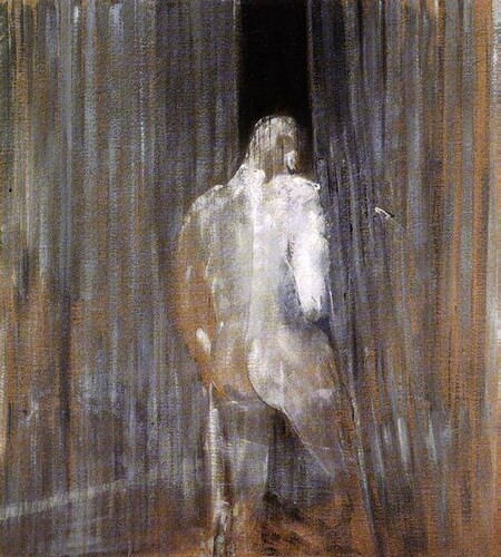 Figure 2. Francis Bacon, Study from the Human Body, 1949, oil on canvas, 147.2 × 130.6 cm. Reproduced by permission of Francis Bacon DACS/Copyright Agency.