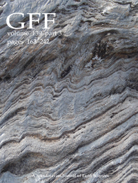 Cover image for GFF, Volume 139, Issue 3, 2017