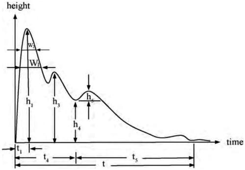 Figure 1. Pulse diagram and its parameters.