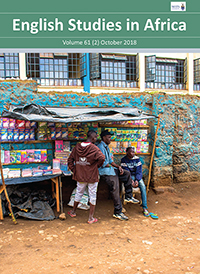 Cover image for English Studies in Africa, Volume 61, Issue 2, 2018