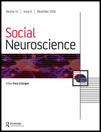 Cover image for Social Neuroscience, Volume 11, Issue 6, 2016