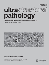 Cover image for Ultrastructural Pathology, Volume 41, Issue 5, 2017