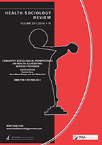 Cover image for Health Sociology Review, Volume 23, Issue 1, 2014
