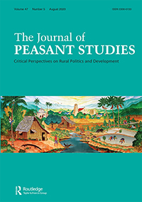 Cover image for The Journal of Peasant Studies, Volume 47, Issue 5, 2020