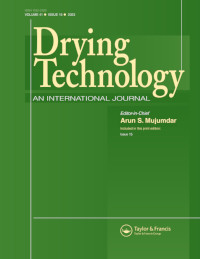 Cover image for Drying Technology, Volume 41, Issue 15, 2023