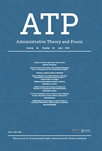 Cover image for Administrative Theory & Praxis, Volume 34, Issue 2, 2012