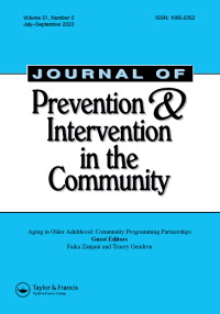 Cover image for Journal of Prevention & Intervention in the Community, Volume 51, Issue 3, 2023