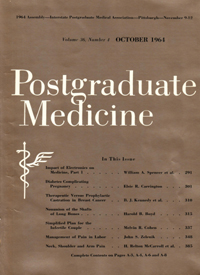 Cover image for Postgraduate Medicine, Volume 36, Issue 4, 1964