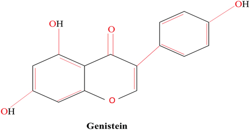 Figure 1. Structure of Genistein.