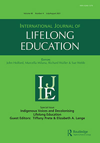 Cover image for International Journal of Lifelong Education, Volume 40, Issue 4, 2021