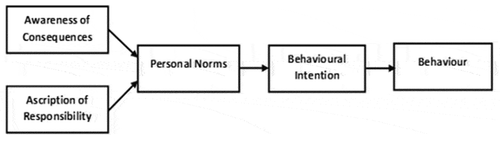 Figure 2. Norm activation model