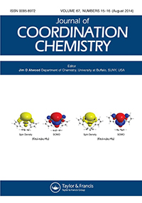 Cover image for Journal of Coordination Chemistry, Volume 67, Issue 15, 2014