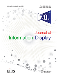 Cover image for Journal of Information Display, Volume 22, Issue 2, 2021
