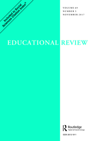 Cover image for Educational Review, Volume 69, Issue 5, 2017