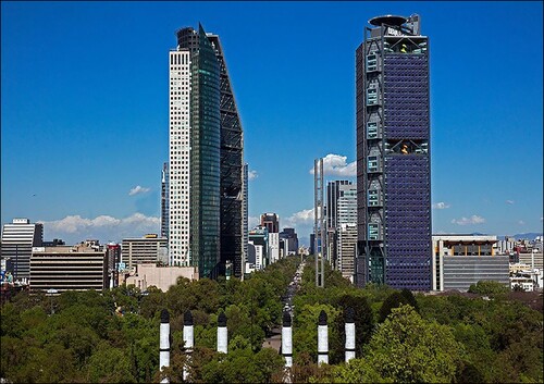 Buildings in Mexico City