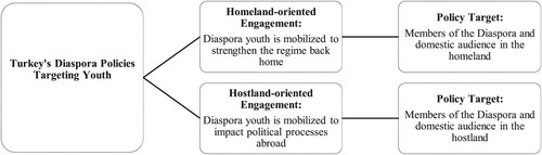 Figure 2. Turkey’s diaspora youth policies targeting future generations