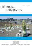 Cover image for Physical Geography, Volume 36, Issue 1, 2015