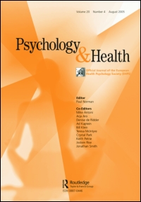 Cover image for Psychology & Health, Volume 33, Issue 1, 2018