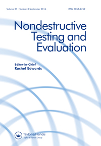 Cover image for Nondestructive Testing and Evaluation, Volume 31, Issue 3, 2016