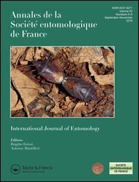 Cover image for Annales de la Société entomologique de France (N.S.), Volume 53, Issue 3, 2017
