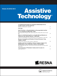 Cover image for Assistive Technology, Volume 17, Issue 1, 2005