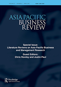 Cover image for Asia Pacific Business Review, Volume 27, Issue 2, 2021