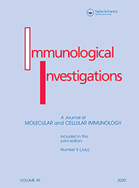 Cover image for Immunological Investigations, Volume 49, Issue 5, 2020