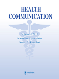 Cover image for Health Communication, Volume 32, Issue 9, 2017