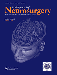 Cover image for British Journal of Neurosurgery, Volume 32, Issue 1, 2018