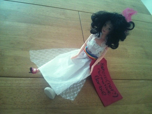 Figure 2. Hetero(not)normative Barbie.