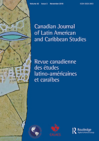 Cover image for Canadian Journal of Latin American and Caribbean Studies / Revue canadienne des études latino-américaines et caraïbes, Volume 43, Issue 3, 2018